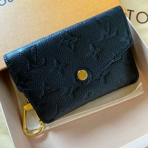 Louis Vuitton Empreinte Key Poch Noir Black